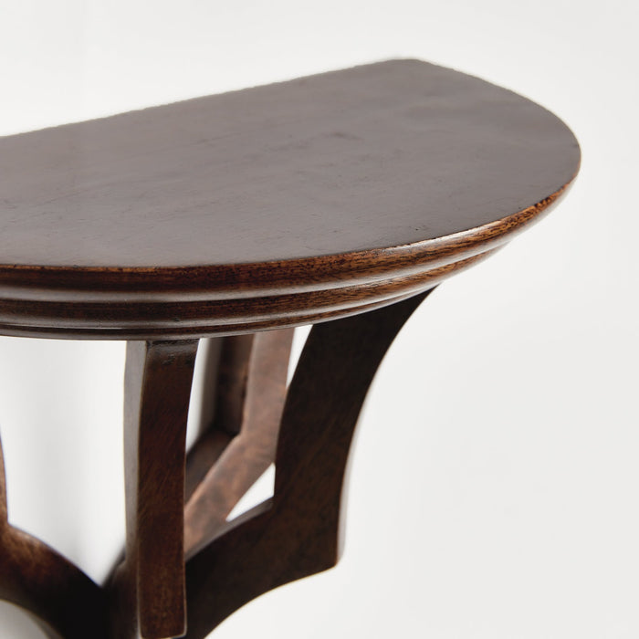 Oliver Stained Wood Wall Bracket - finish details