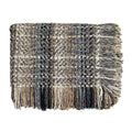Ombre Throw in Platinum