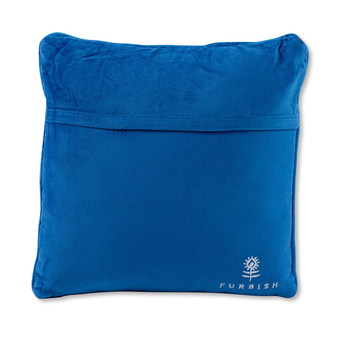 Overthink Needlepoint Pillow - 11" x 11"