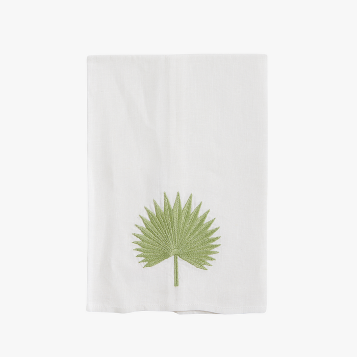 Palm Embroidered Hand Towel