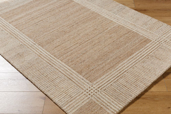 Pembroke Rug with striped border