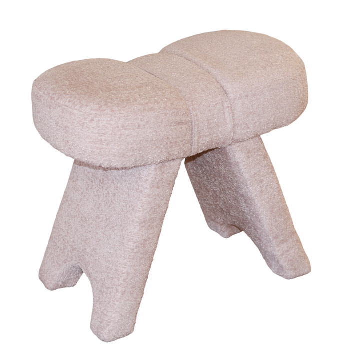 Pink Bow Shaped Stool