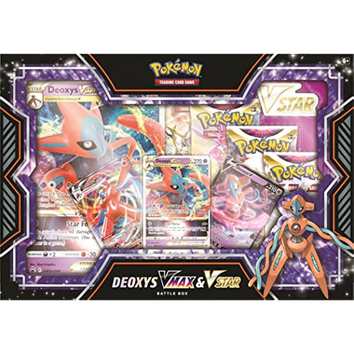 Pokémon TCG: Deoxys/Zeraora VMAX & VSTAR Battle Box SET OF 2