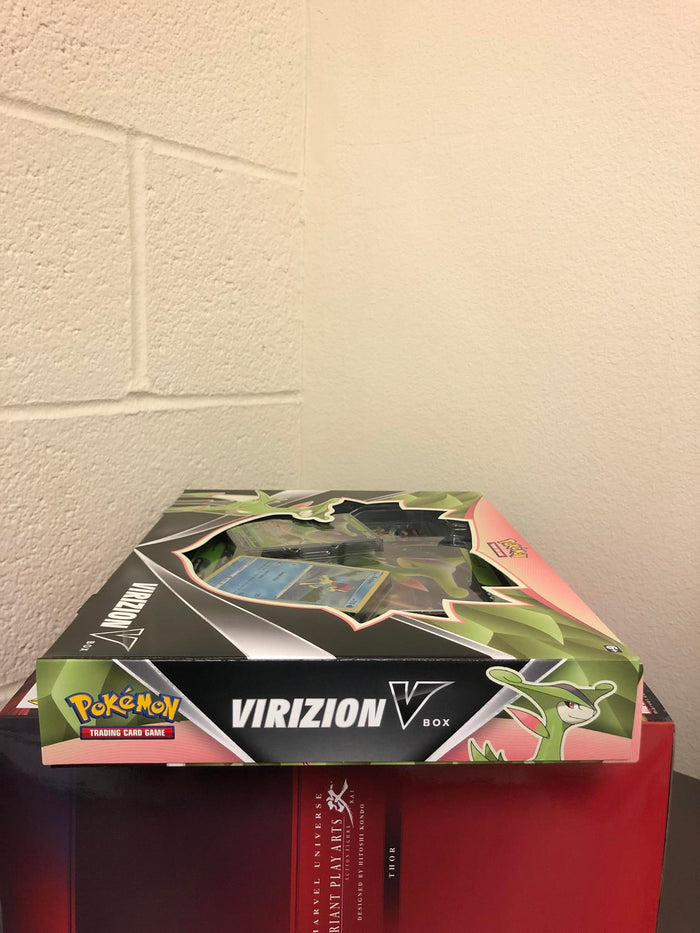 Pokemon TCG VIRIZION V Promo Box 4 Booster Packs Lost Origin Sealed