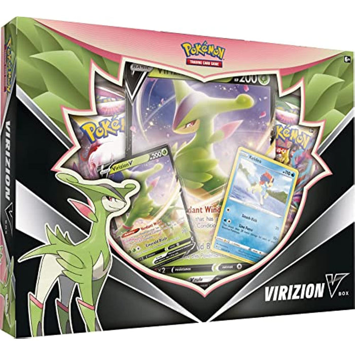 Pokemon TCG VIRIZION V Promo Box 4 Booster Packs Lost Origin Sealed