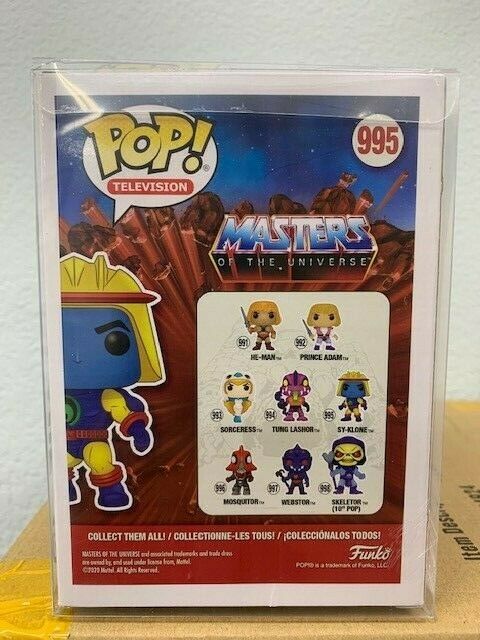 POP Animation - Masters of the Universe - Sy Klone w/Protector
