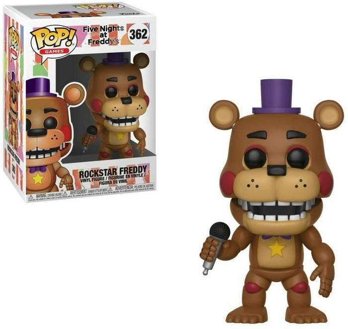 Pop! Games: Five Nights at Freddy's - 6 Pizza Sim - Rockstar Freddy w/ Protector