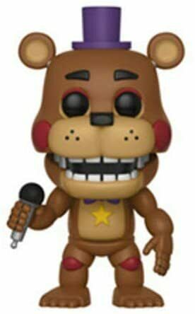 Pop! Games: Five Nights at Freddy's - 6 Pizza Sim - Rockstar Freddy w/ Protector