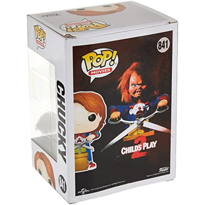 Pop Movies 3.75 Inch Action Figure Child's Play 2 - Chucky With Buddy & Scissors #841