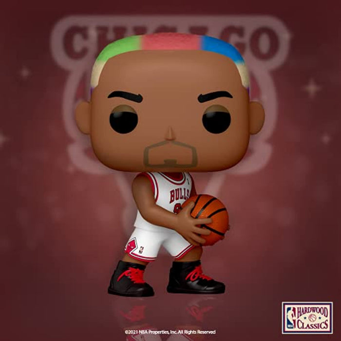 POP NBA - Legends - Dennis Rodman (Bulls Home) Figure w/ Protector IN STOCK