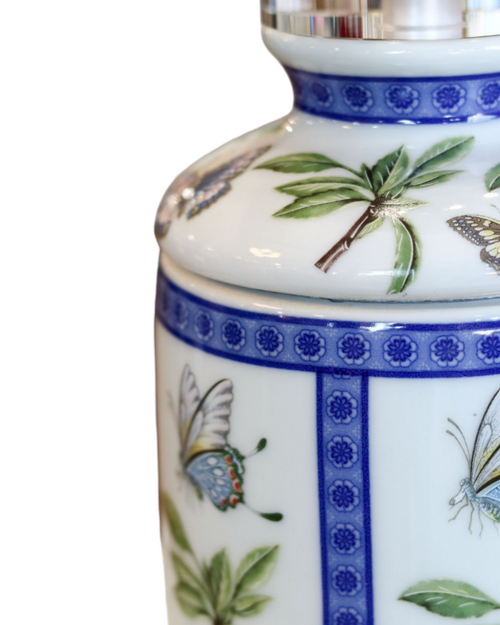 Porcelain Butterfly Table Lamp