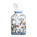 Porcelain Tissue Box - French Floral