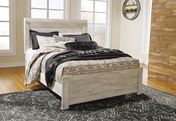 Queen Panel Rails Bellaby Whitewash