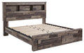 Queen/King Platform Rails Derekson Multi Gray