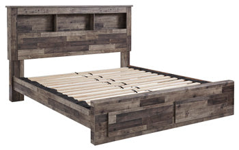 Queen/King Platform Rails Derekson Multi Gray