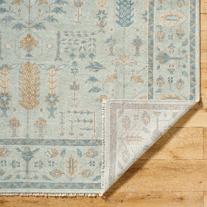 Ranier Rug corner fold