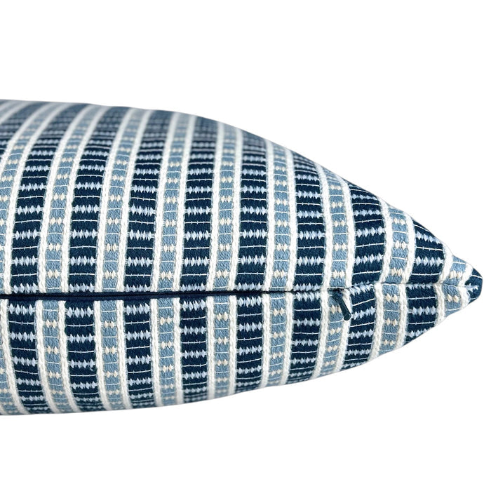 Riviera Striped Lumbar Pillow - 14" x 20"