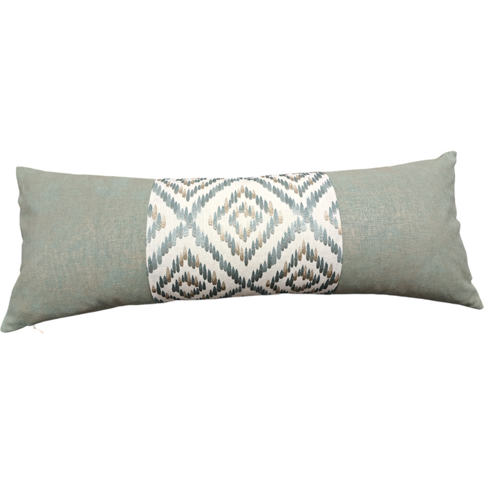 Seafoam Bolster Cover - 34" L