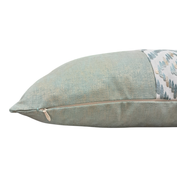 Seafoam Bolster Cover - 34" L