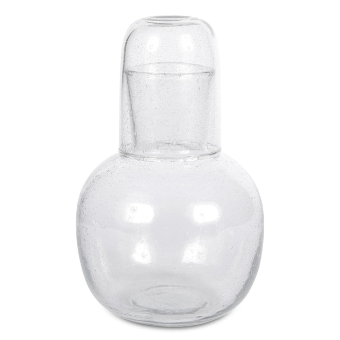 Seeded Glass Carafe Alternate View