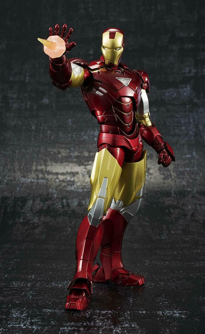 S.H.Figuarts Iron Man 2 Iron Man Mk-VI Action Figure Bandai US Seller