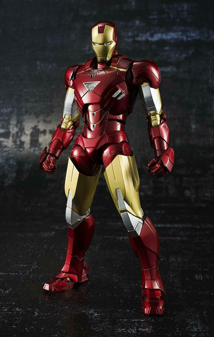 S.H.Figuarts Iron Man 2 Iron Man Mk-VI Action Figure Bandai US Seller