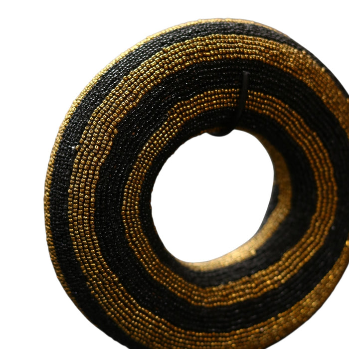 Small Beaded Boule Bangle on Stand