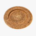 Solid Weave Rattan Charger
