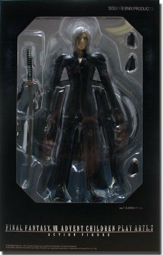 SQUARE ENIX Final Fantasy VII Advent Children Play Arts 2 KADAJ Action Figure