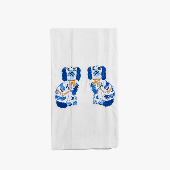 Staffordshire Dogs Hand Towel