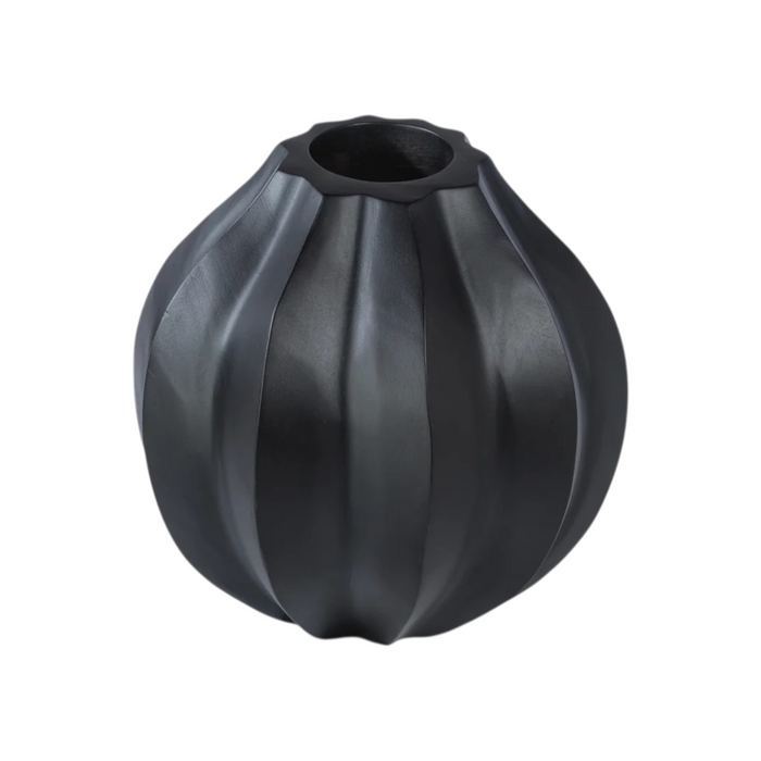 Sukhothai Black Mango Wood Vase