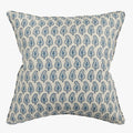 Sundara Azure Pillow Cover - small paisley pattern