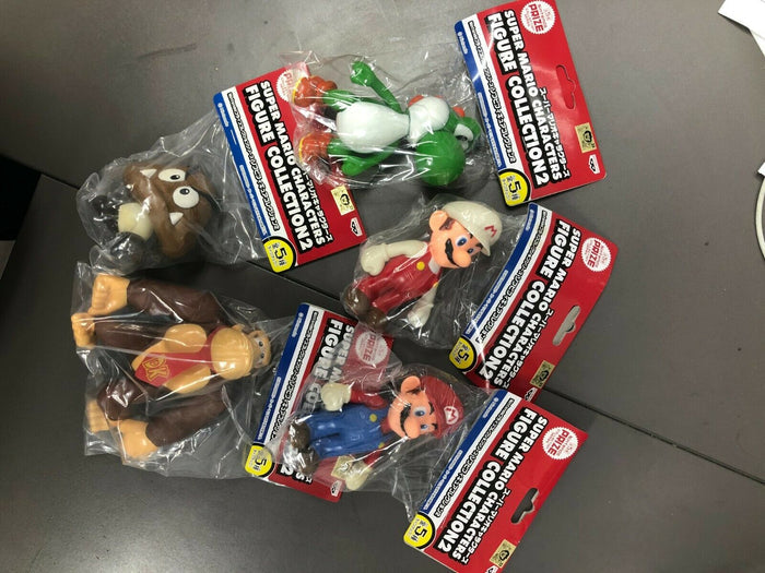 Super Mario Characters Figure Collection 2 Set of 5