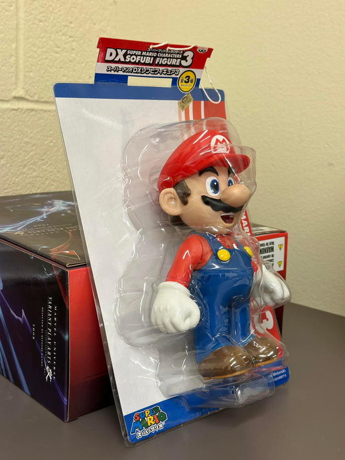 Super Mario DX SOFUBI Series 3 MARIO 9 inch Figure