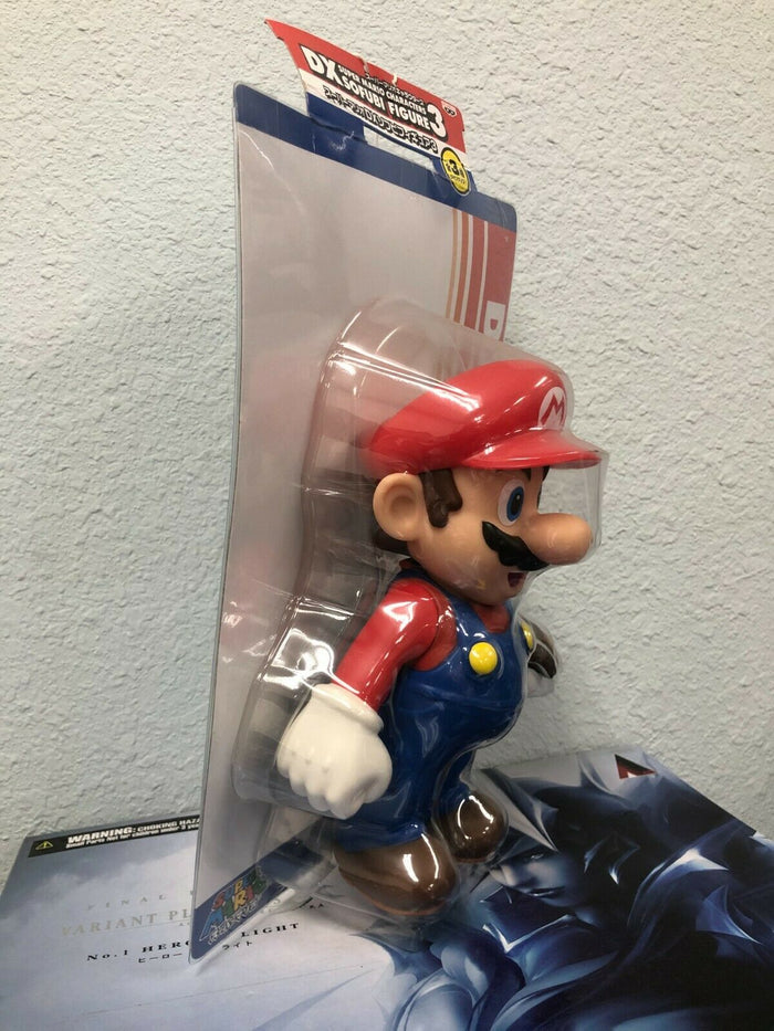 Super Mario DX SOFUBI Series 3 MARIO with Glove & Baseball 8 inch Figure