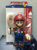 Super Mario DX SOFUBI Series 8 MARIO with Tennis Play Set 8 inch Figure