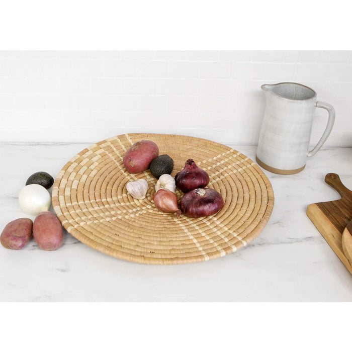 Tan Sanaa Plate Styled
