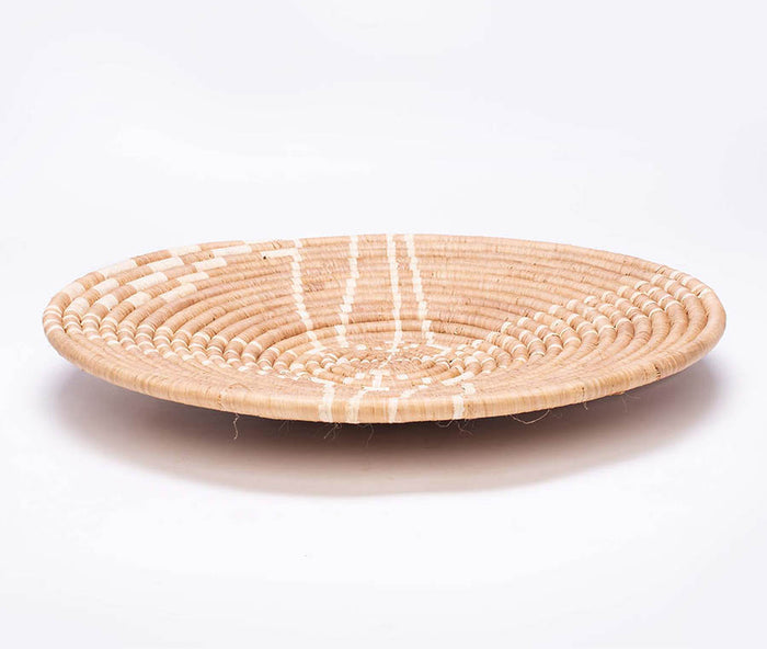 Tan Sanaa Plate Side View