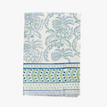 Thistle Block Print Table Cloth
