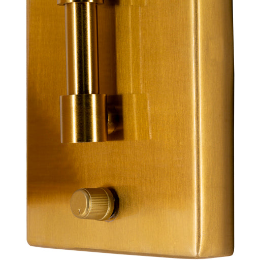 Tinsley Rattan Sconce Hardware Detail