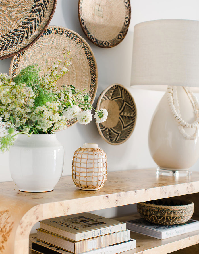 Dear Keaton Decorative Accessories on Burlwood Console Ali Harper