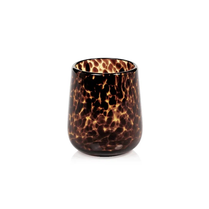 Tortoise Stemless All Purpose Beverage Glasses - Dear Keaton