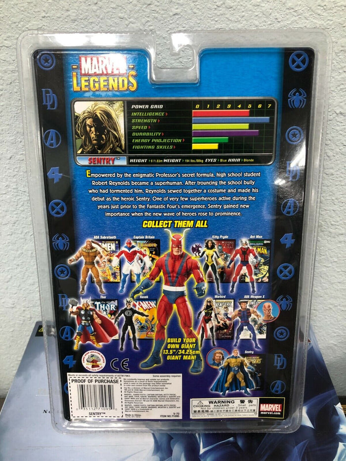 TOY BIZ Marvel Legends Giant Man Series SENTRY Beard Variant Action Figure