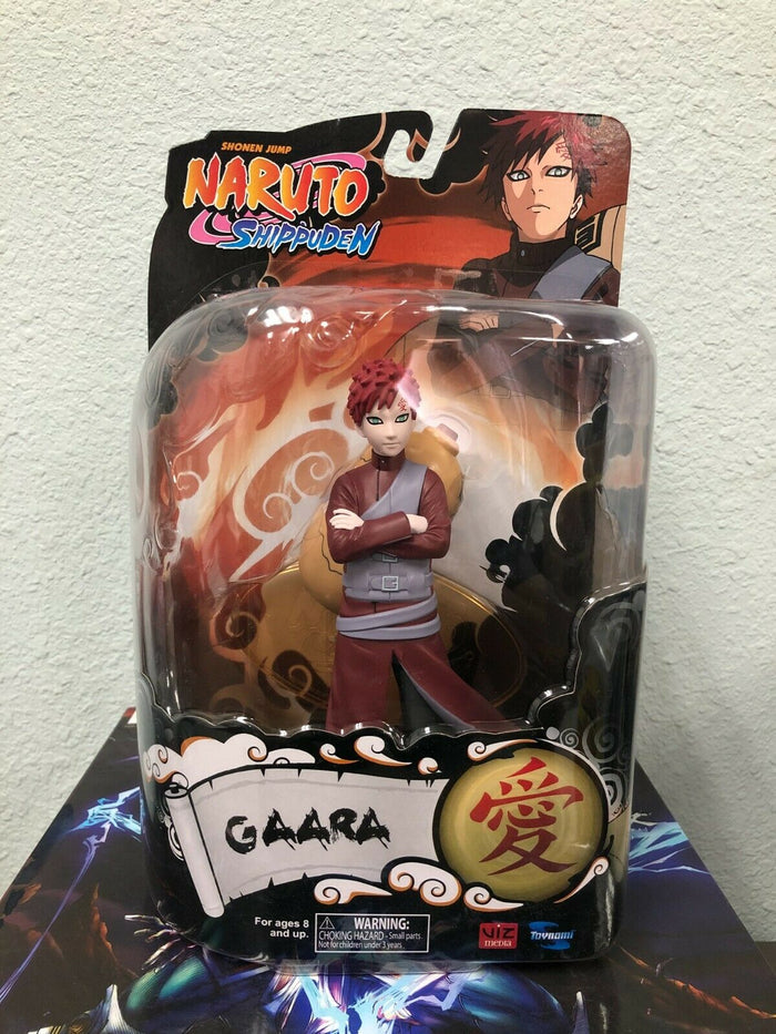 Toynami 2002 Shonen Jump Naruto Shippuden Series 3 GAARA 6" Anime Figure
