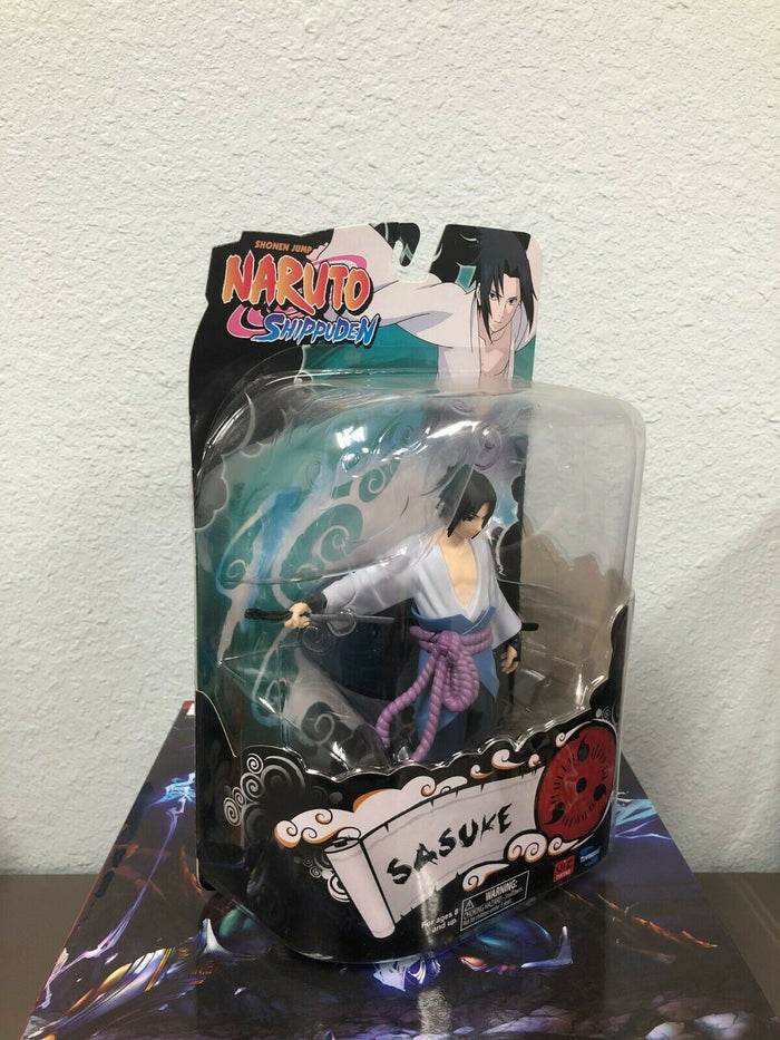 Toynami 2002 Shonen Jump Naruto Shippuden Series 3 SASUKE 6" Anime Figure