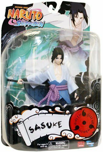 Toynami 2002 Shonen Jump Naruto Shippuden Series 3 SASUKE 6" Anime Figure