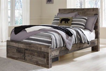 Twin/Full Platform Rails Derekson Multi Gray