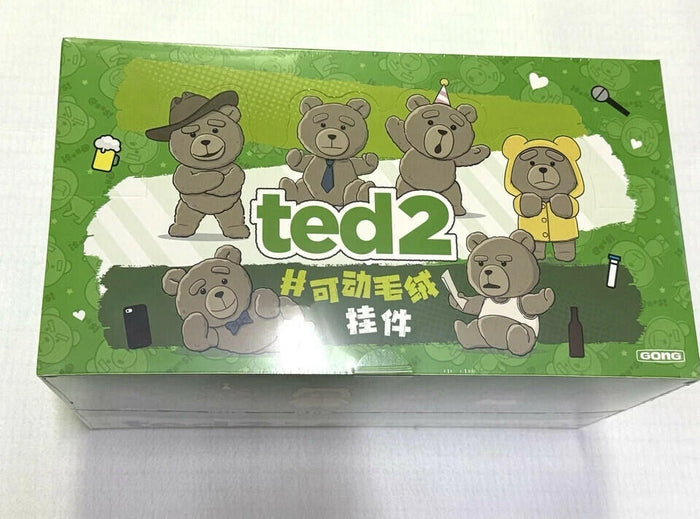 US Seller Authentic Pop Mart Ted2 Teddy Bear Action Plush Pendant Assortment Box