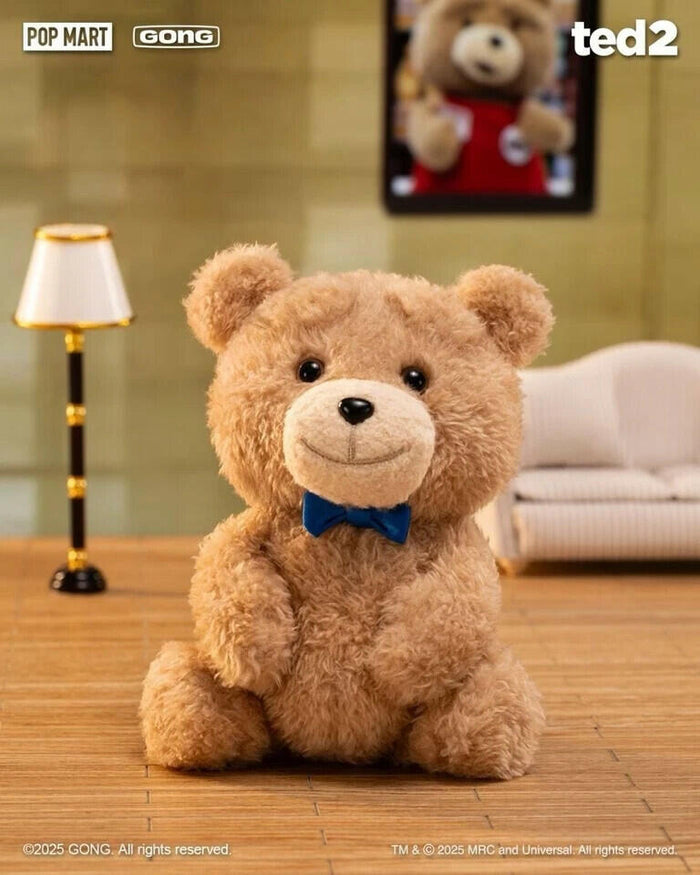 US Seller Authentic Pop Mart Ted2 Teddy Bear Action Plush Pendant Assortment Box