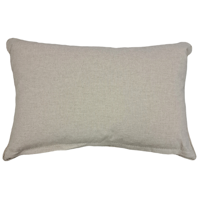 Vanity Peacock Cut Velvet Pillow - 16" x 14"